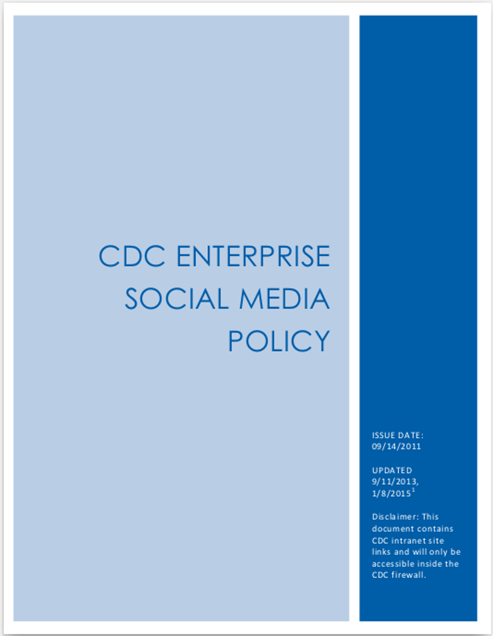Social Media Policy 13+ Examples, Format, Pdf