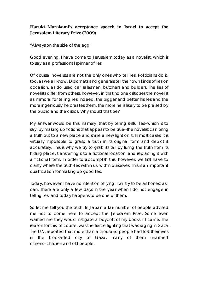 Acceptance Speech 19+ Examples, PDF, Tips