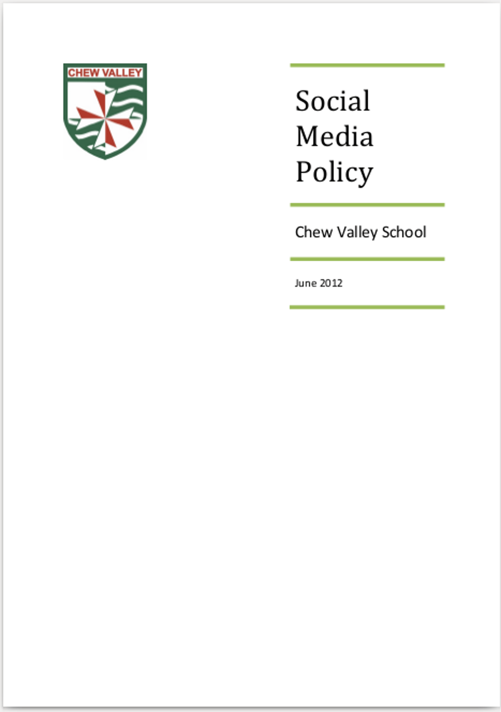 Social Media Policy 13+ Examples, Format, Pdf