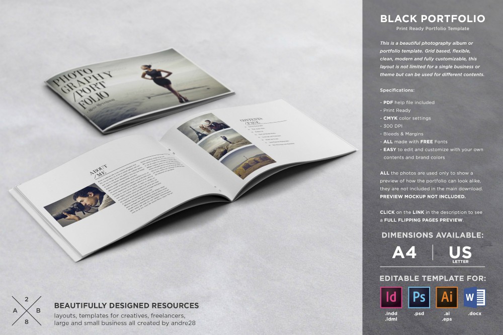 FREE 10+ Professional Portfolio Examples in PSD AI EPS Vector