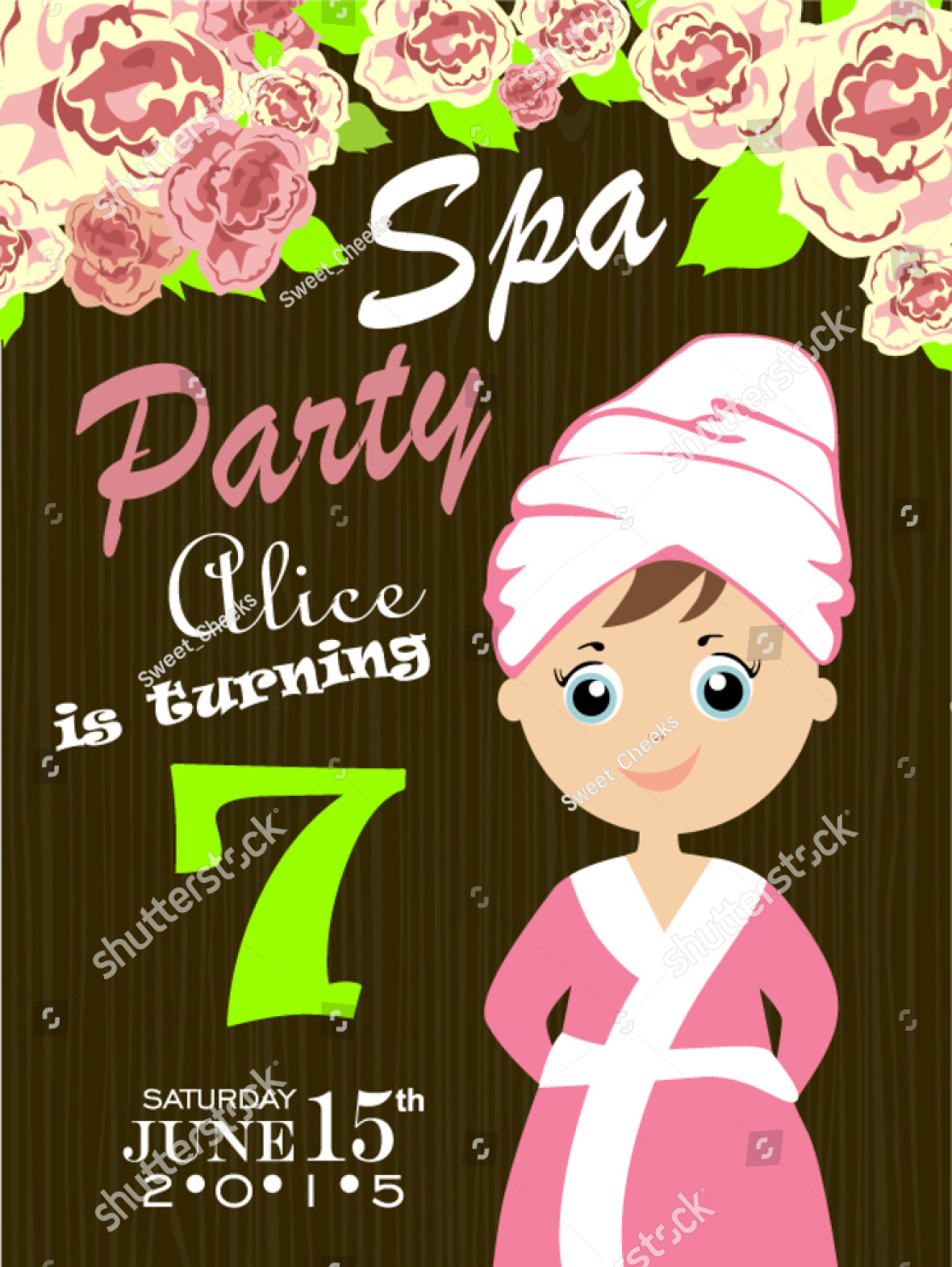 Spa Invitations Templates Free