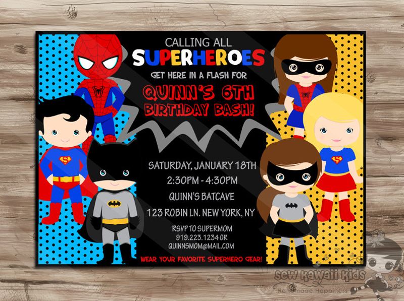 Superhero Invitation 17+ Examples, How to Make, Tips