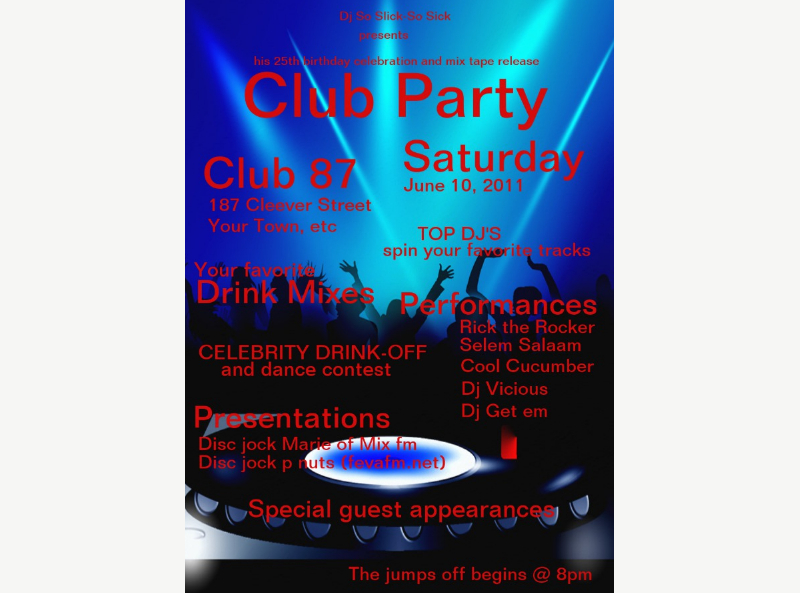 Dj Party Invitation 16+ Examples, How to Create, Tips