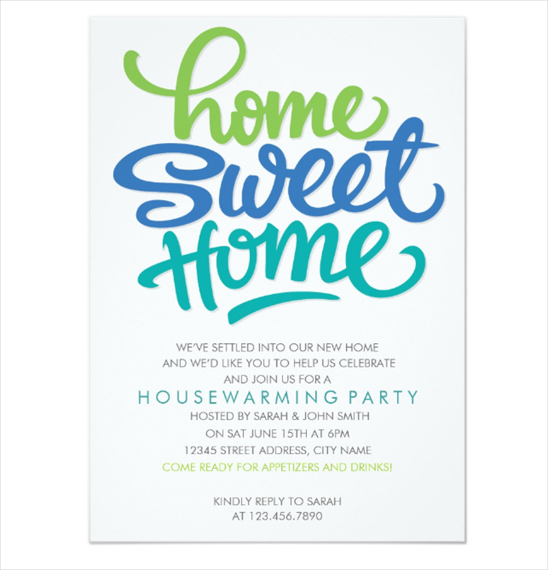 Housewarming Party Invitation 23+ Examples, Word, Pages, How to Make