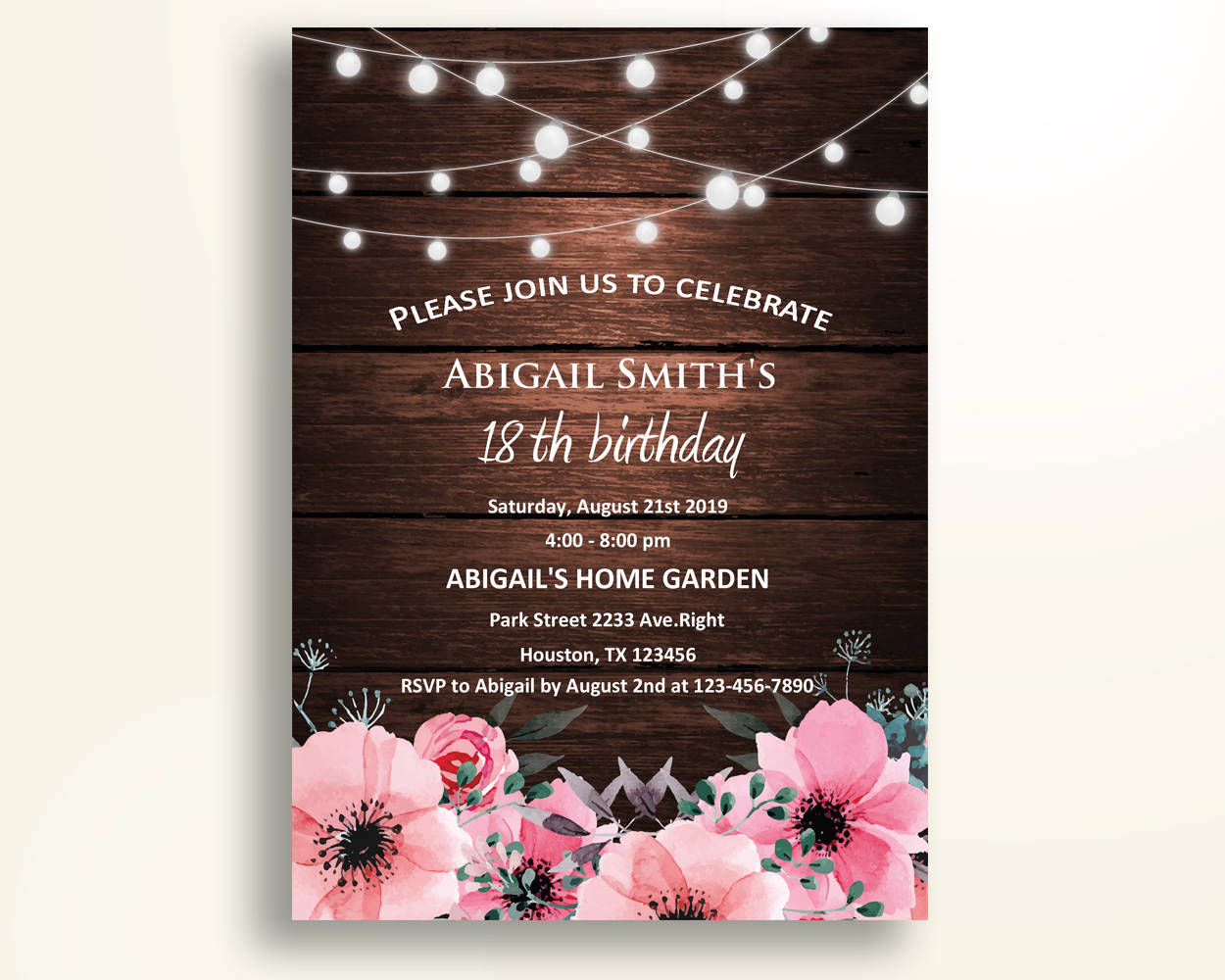 FREE 18+ Rustic Invitation Designs & Examples in Publisher Word