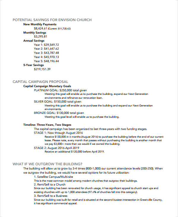 Campaign Proposal 12+ Examples, Format, How to Write, Pdf