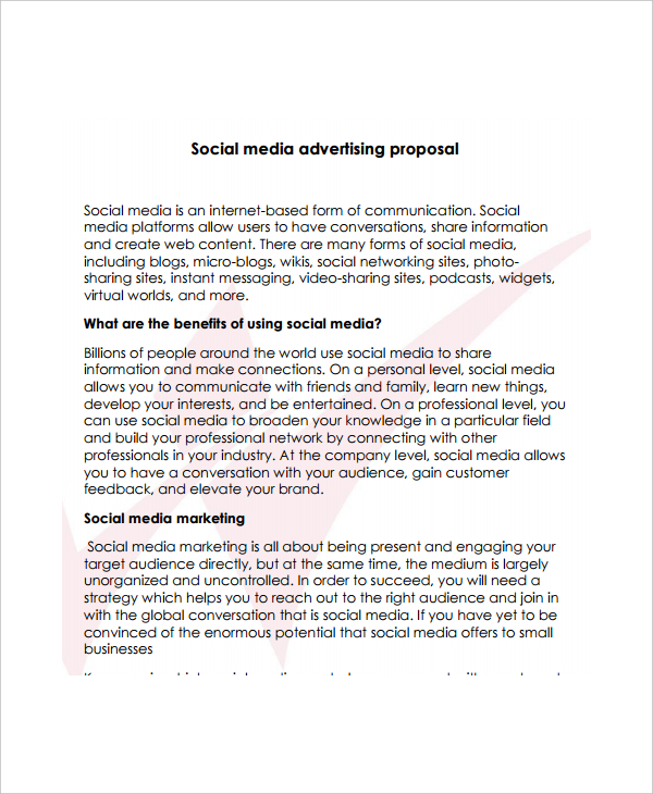 Advertising Proposal 20+ Examples, Format, Pdf Examples