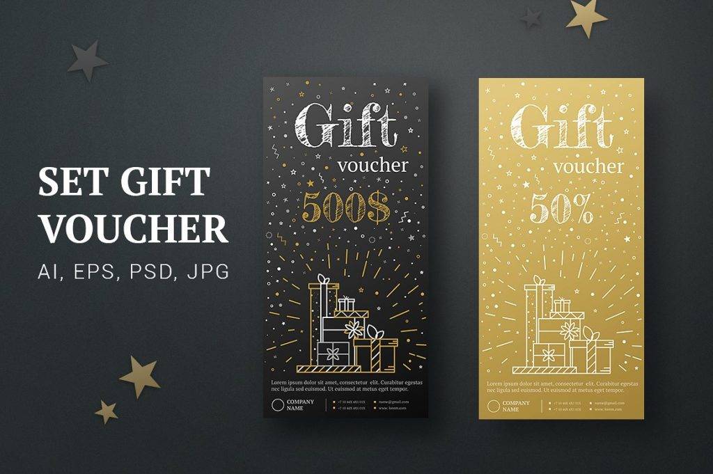 29+ Gift Voucher Designs & Examples PSD, AI Examples