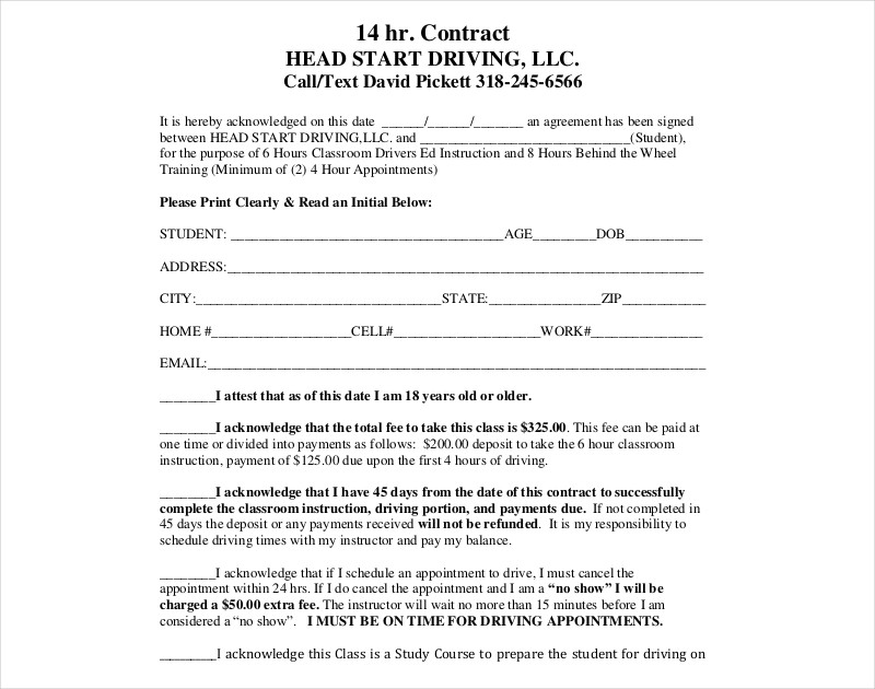 HR Contract 8+ Examples, Format, How to Develop, Pdf