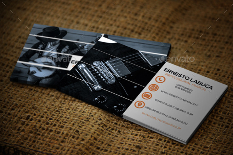 Music Business Card 19+ Examples, Illustrator, Word, Pages,