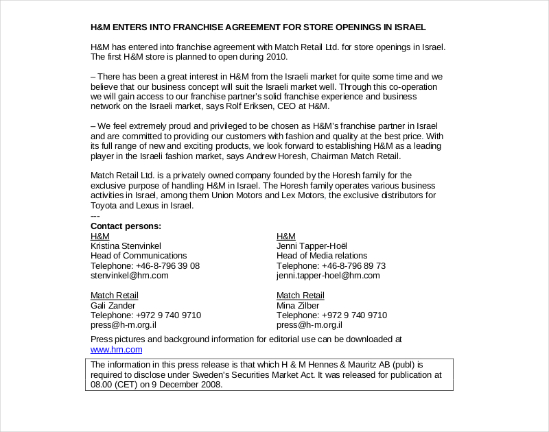 22+ Franchise Agreement Examples PDF, Docs Examples