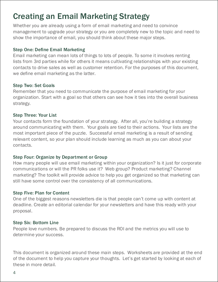9+ Email Marketing Examples PDF, Word Examples