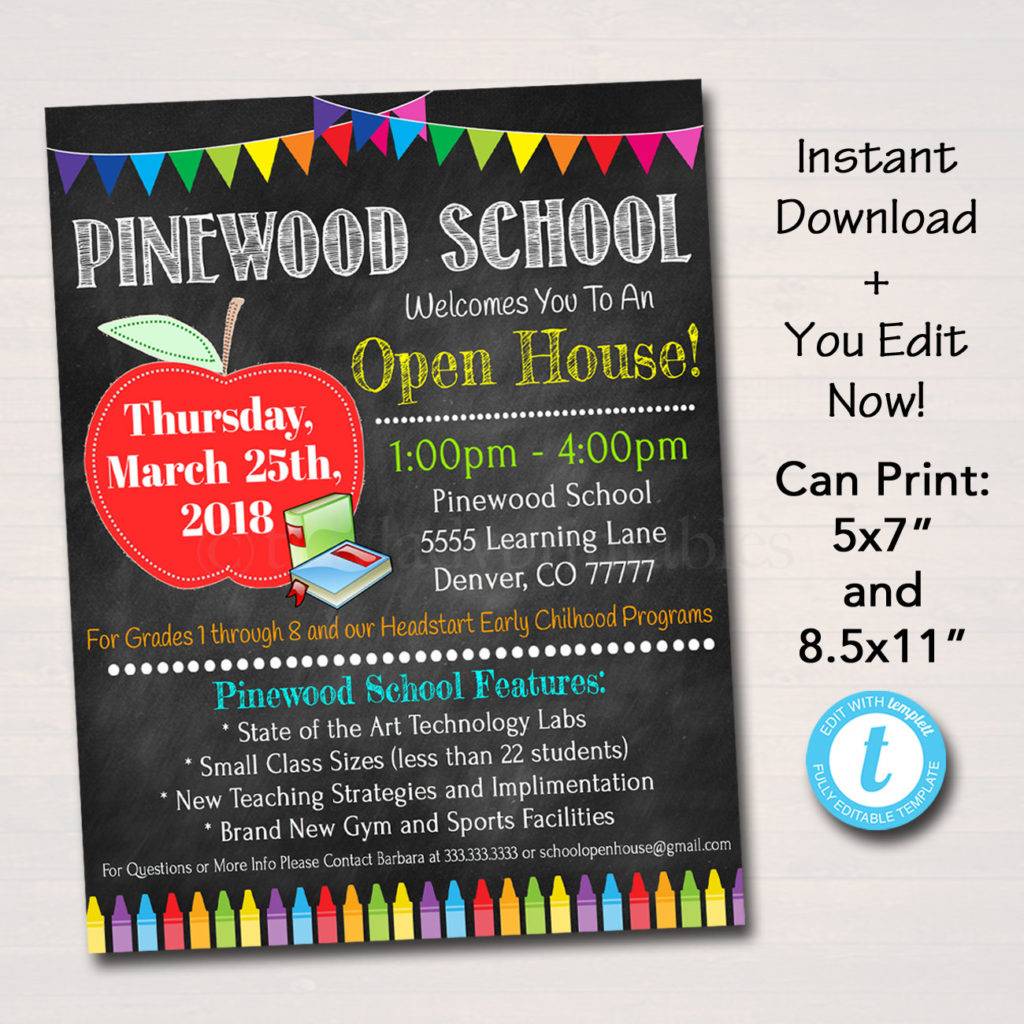 16+ Open House Flyer Designs & Examples PSD, AI Examples