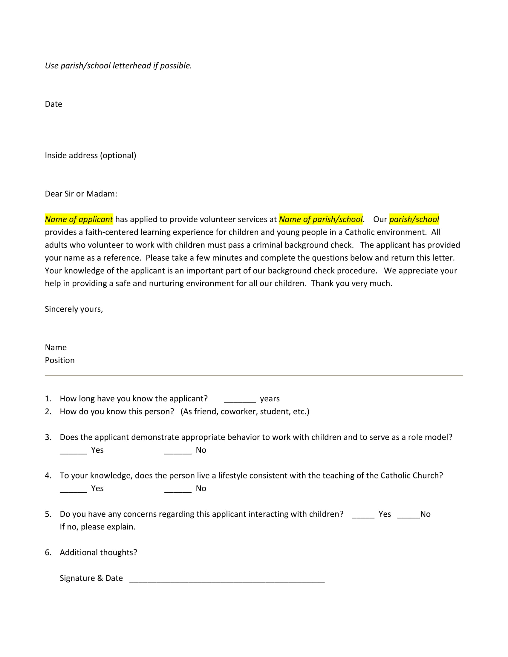 Reference Letter 65+ Examples, Samples, Format, How to, PDF