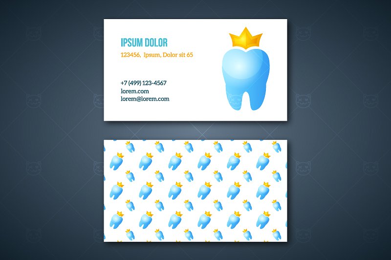 Dental Business Card 16+ Examples, Illustrator, Word, Pages