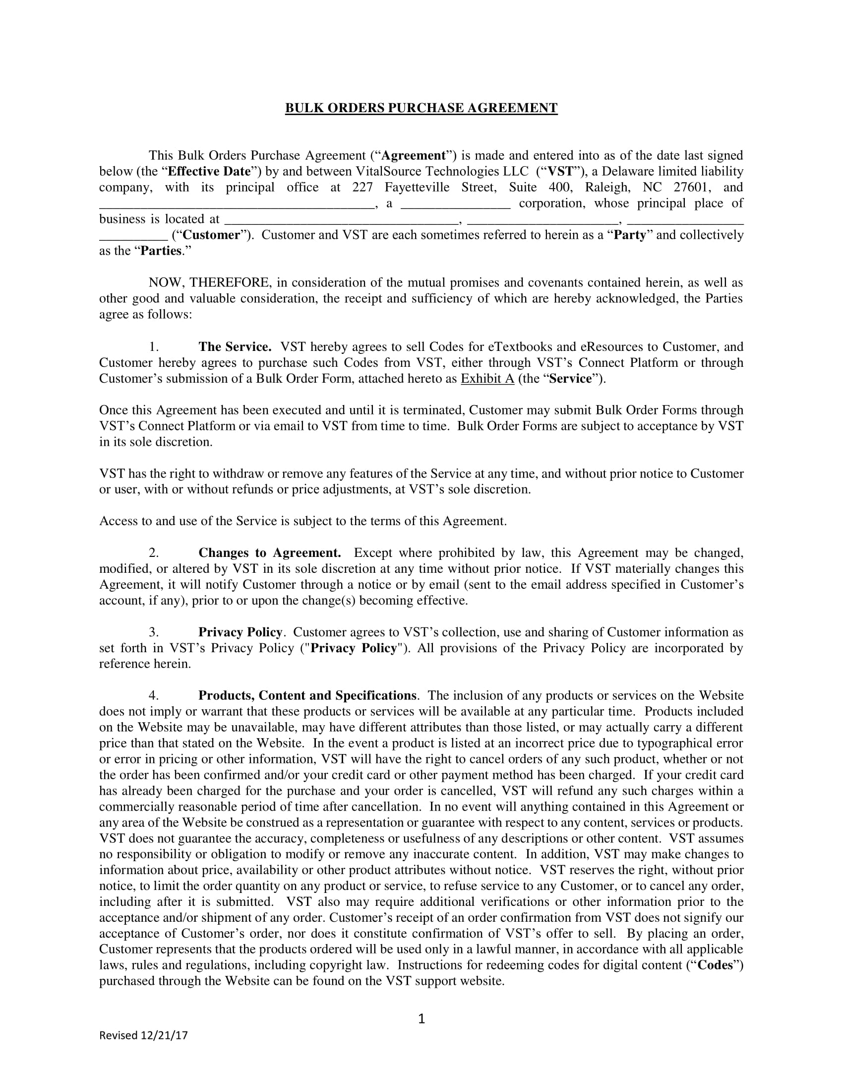 Purchase Agreement 27+ Examples, Format, Word, Pages, How to Write, PDF