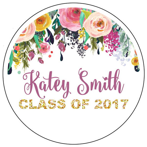 Graduation Label 10+ Examples, Tips