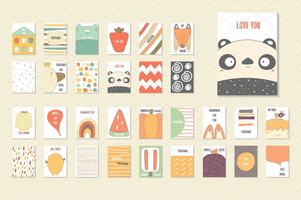 Cute Postcard 13+ Examples