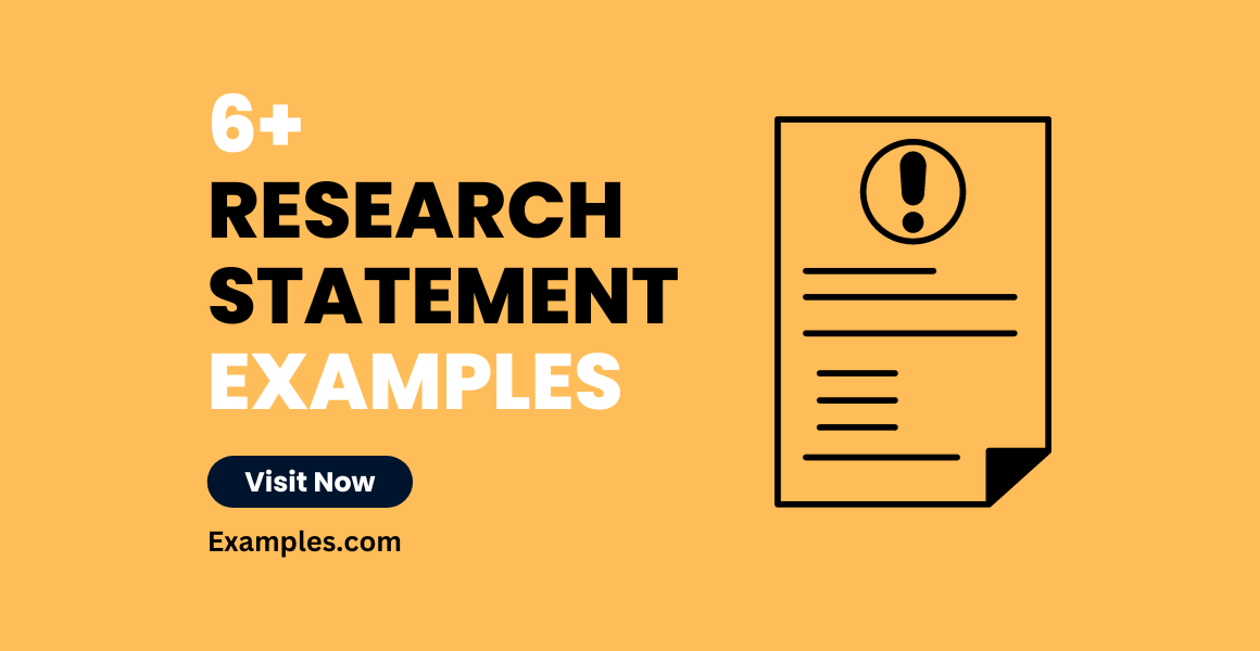 Research Statement 22+ Examples, Format, How To Write, Pdf
