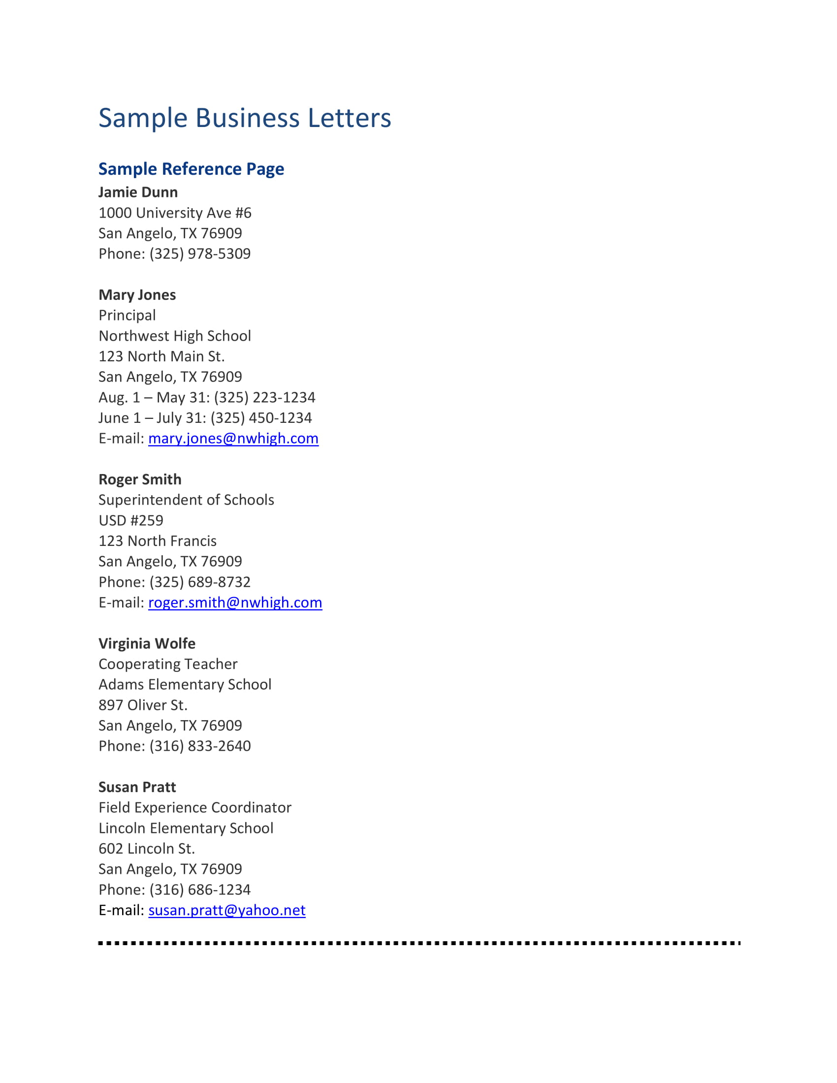 Business Formal Letter 8+ Examples, Format, Tips, PDF