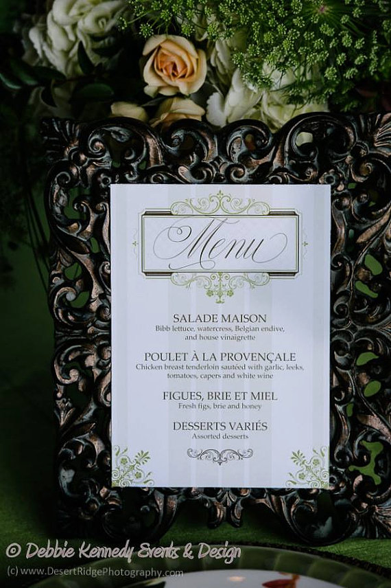 French Menu 15+ Examples, Word, Apple Pages, Illustrator