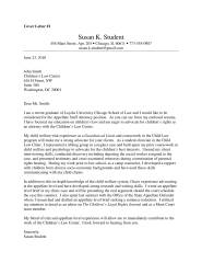 Example Of Cover Letter How To Impress The Recruiter Free Sample 