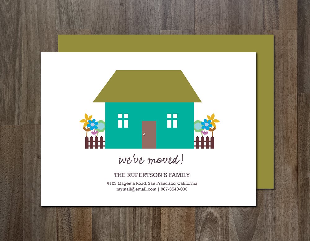 Moving Announcement Card 10+ Examples, How to Make