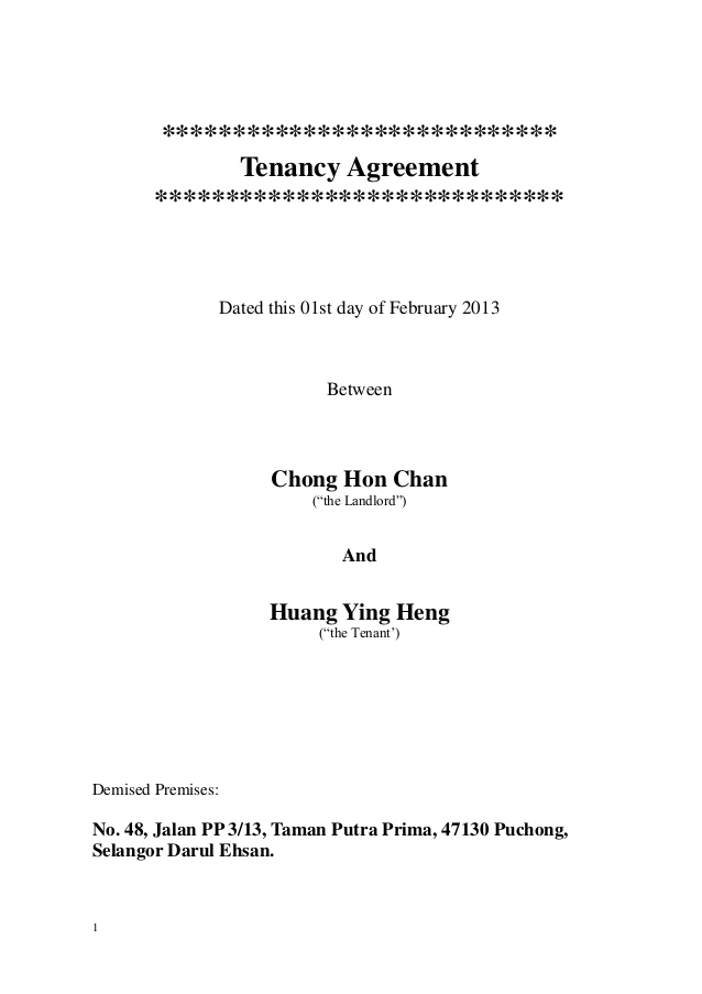 11+ Commercial Tenancy Agreement Examples PDF, Word Examples