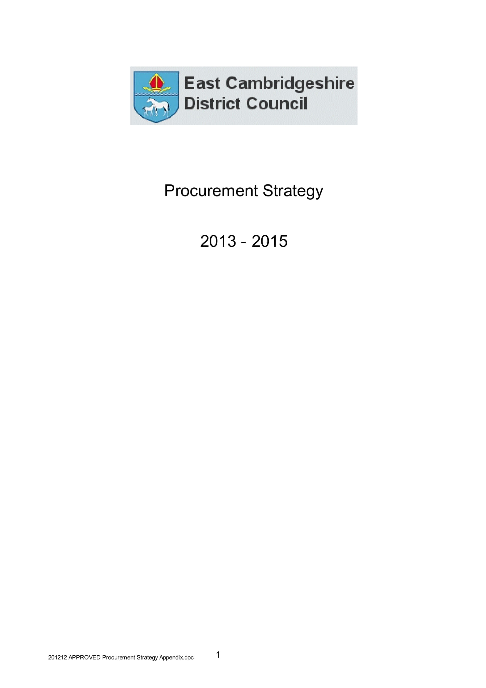 9+ Procurement Strategy Plan Examples PDF Examples