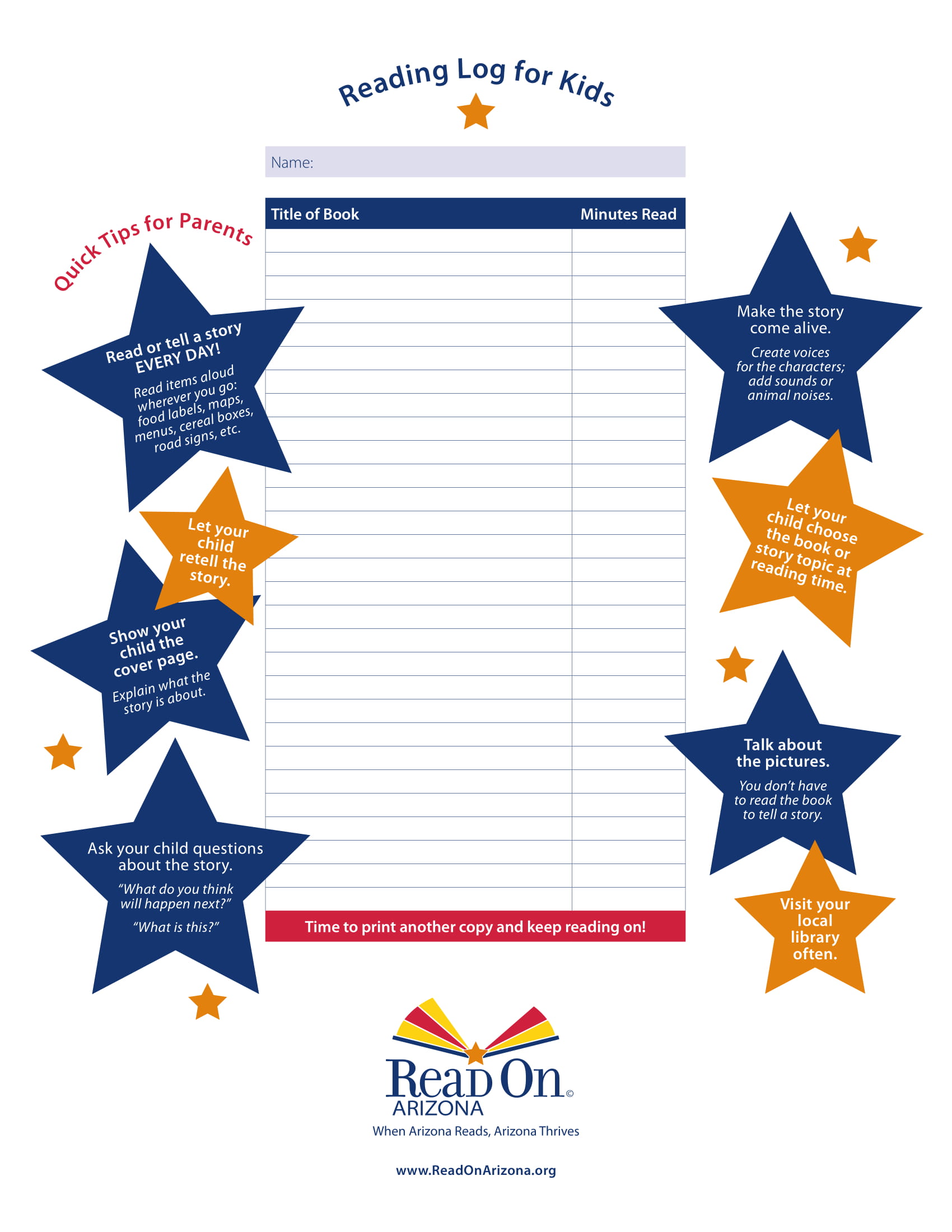 10+ Reading Log for Kids Examples PDF, Word Examples