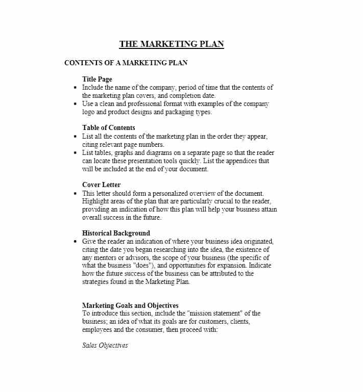 Business Marketing Plan 11+ Examples, Format, Pdf