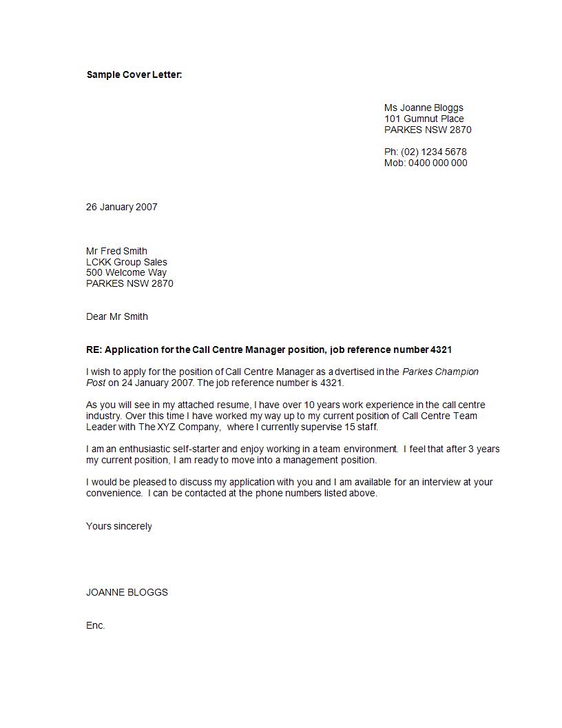 9+ Official Cover Letter Examples PDF, DOC Examples