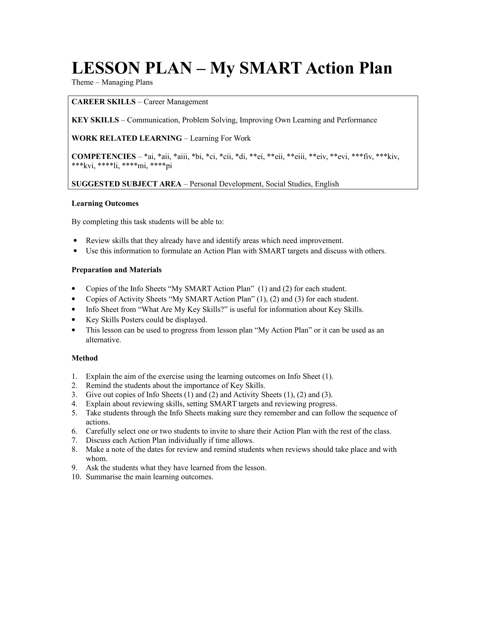Simple SMART Action Plan 9+ Examples, Format, How to Make, Pdf