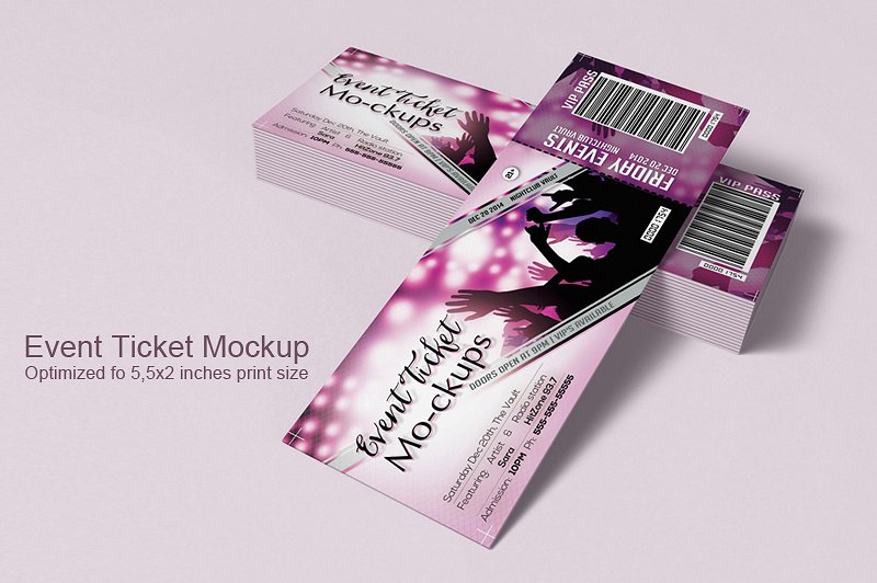 Elegant Event Ticket 23+ Examples, Illustrator, Design, Word, Pages