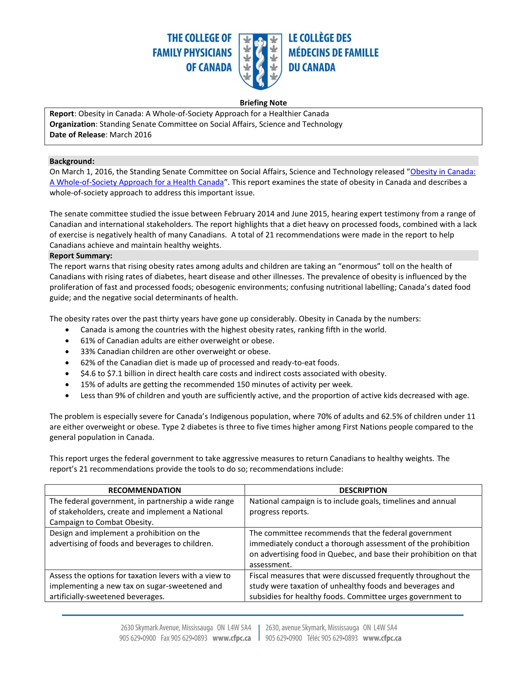 Briefing Note 9+ Examples, Format, Pdf