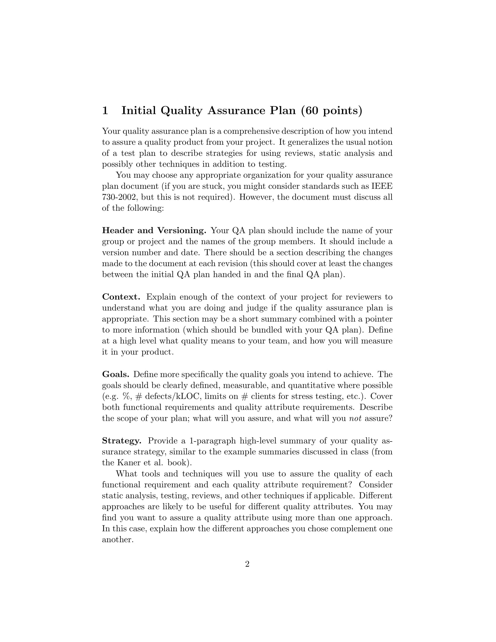 Software Quality Assurance Plan 11+ Examples, Format, How to Develop, Pdf