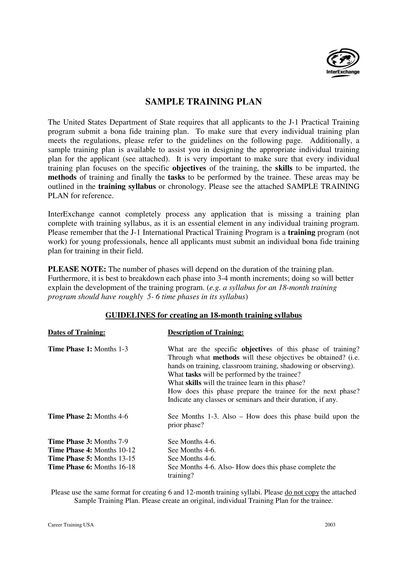 Training Project Plan 12+ Examples, Format, Pdf, Tips