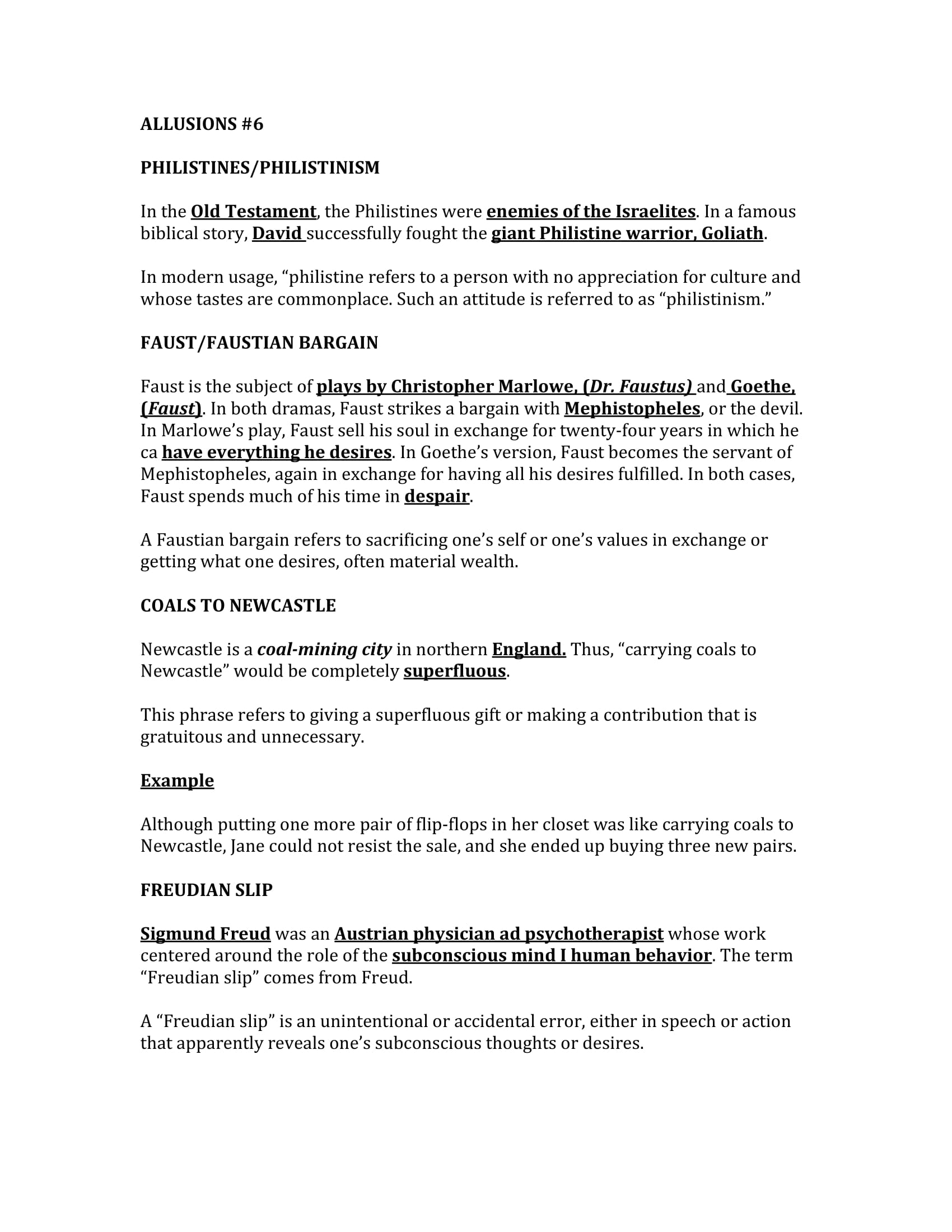 42+ Allusion Examples MS Word, PDF Examples