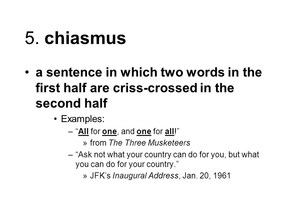10+ Chiasmus Examples in Literature PDF Examples