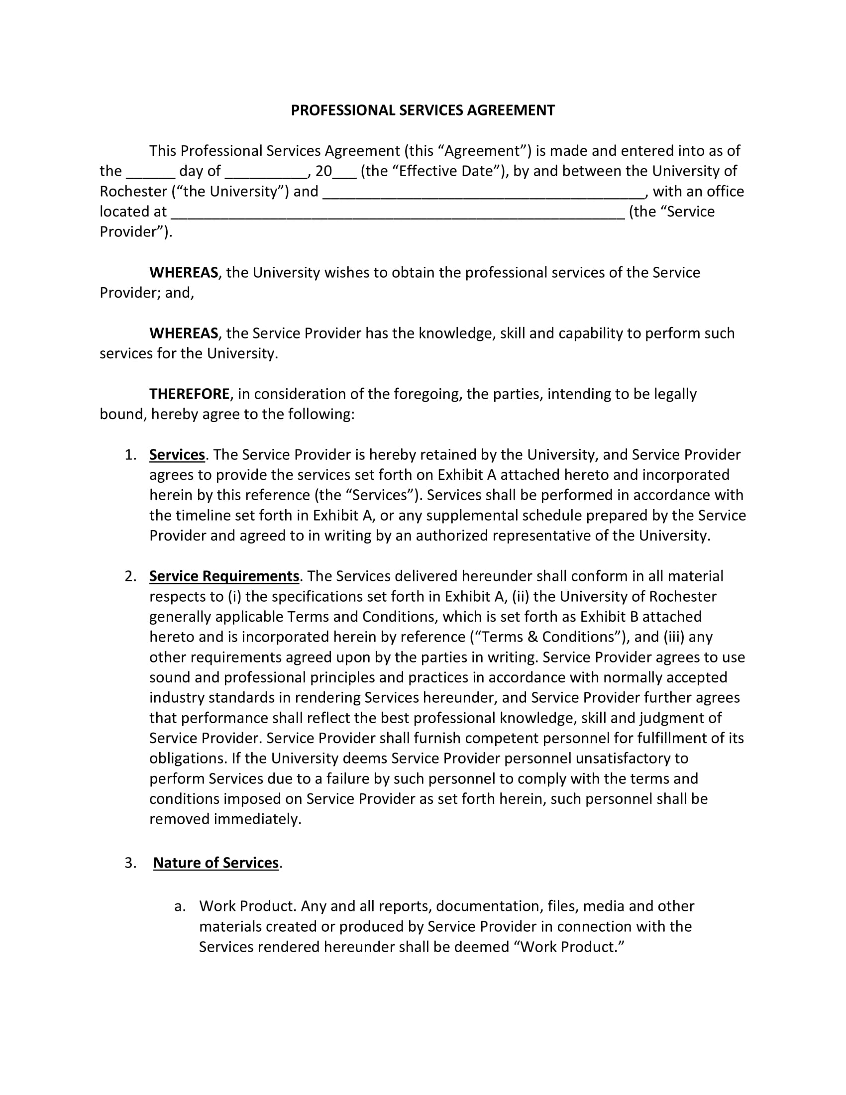 Vendor Agreement Template Contract