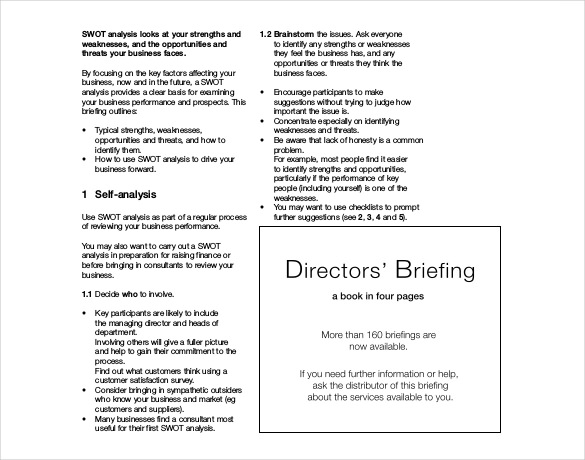 9+ Employee SWOT Analysis Examples PDF, Word Examples