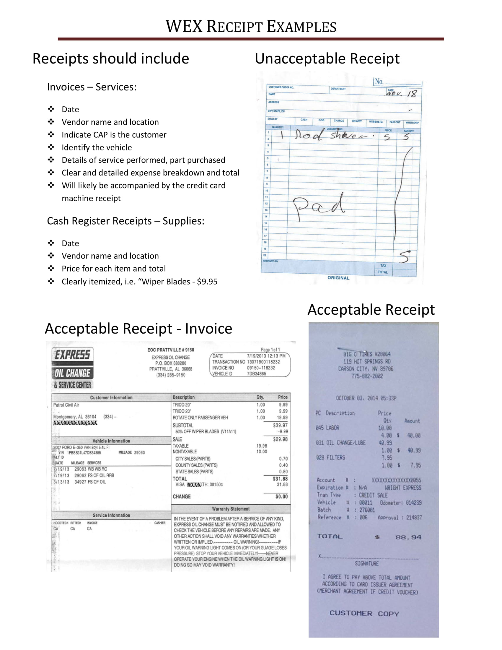 Simple Receipt 17+ Examples, Format, Pdf