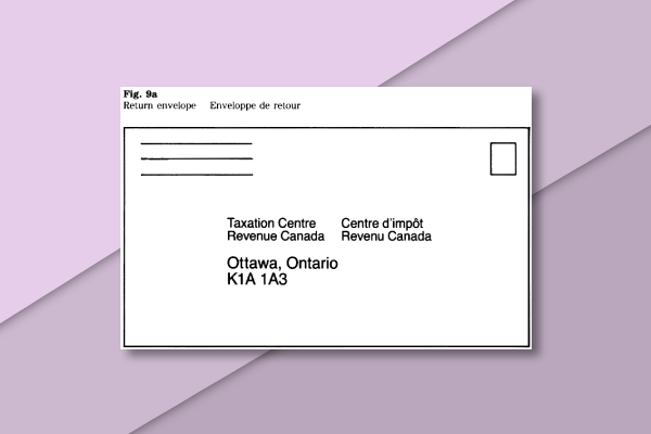 government of canada envelope