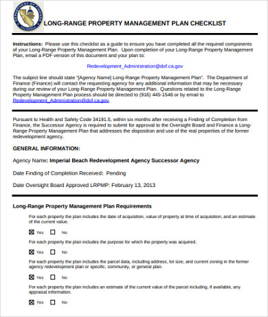 12+ Property Management Checklist Examples to Download