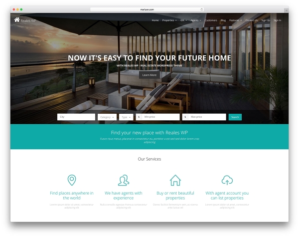 FREE 15+ Best Real Estate WordPress Examples & Templates [Download Now