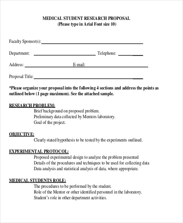 Medical Proposal 9+ Examples, Format, Pdf