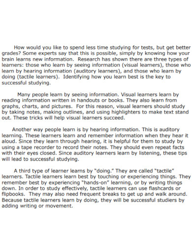 Informative Essay for High School Examples to Download