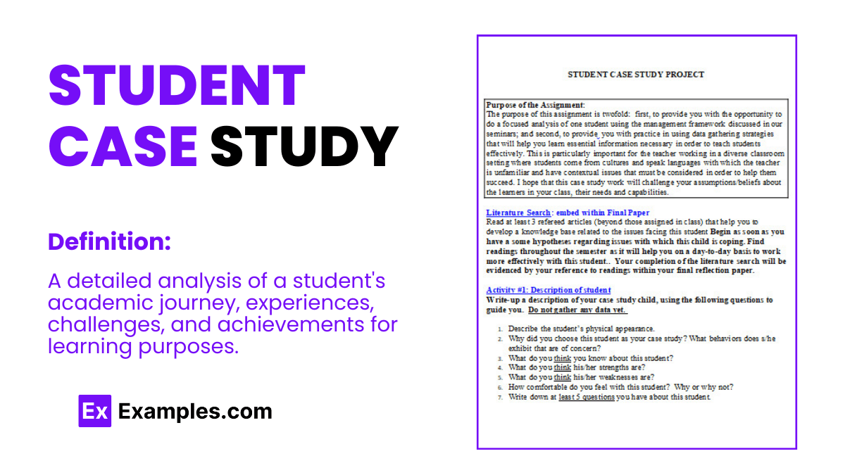 Student Case Study 18+ Examples, Format, Benefits, Pdf