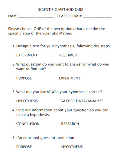 99+ Scientific Method Examples