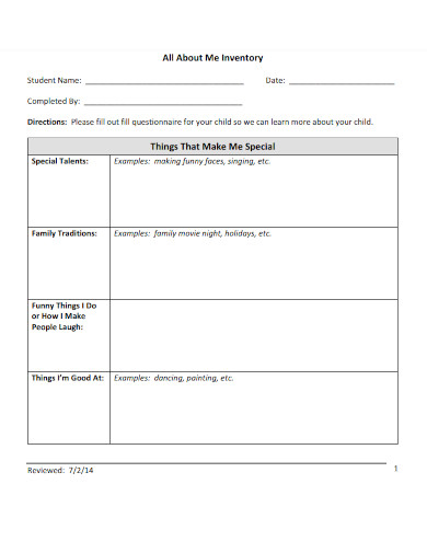 About Me - 10+ Examples, How to Write, PDF